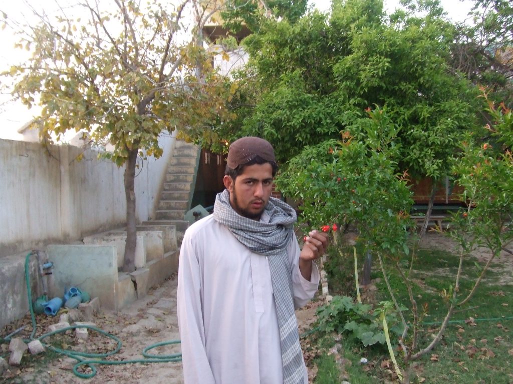 Tariq Aziz at his house in Pakistan