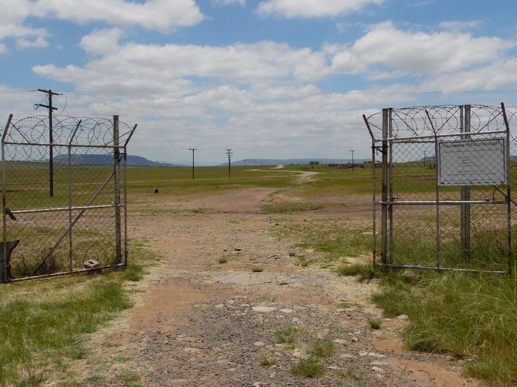 One of the roads that children in KwaZulu-Natal take to walk to school