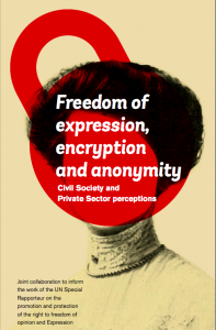 Cover of civil society report submitted to the UN Special Rapporteur 