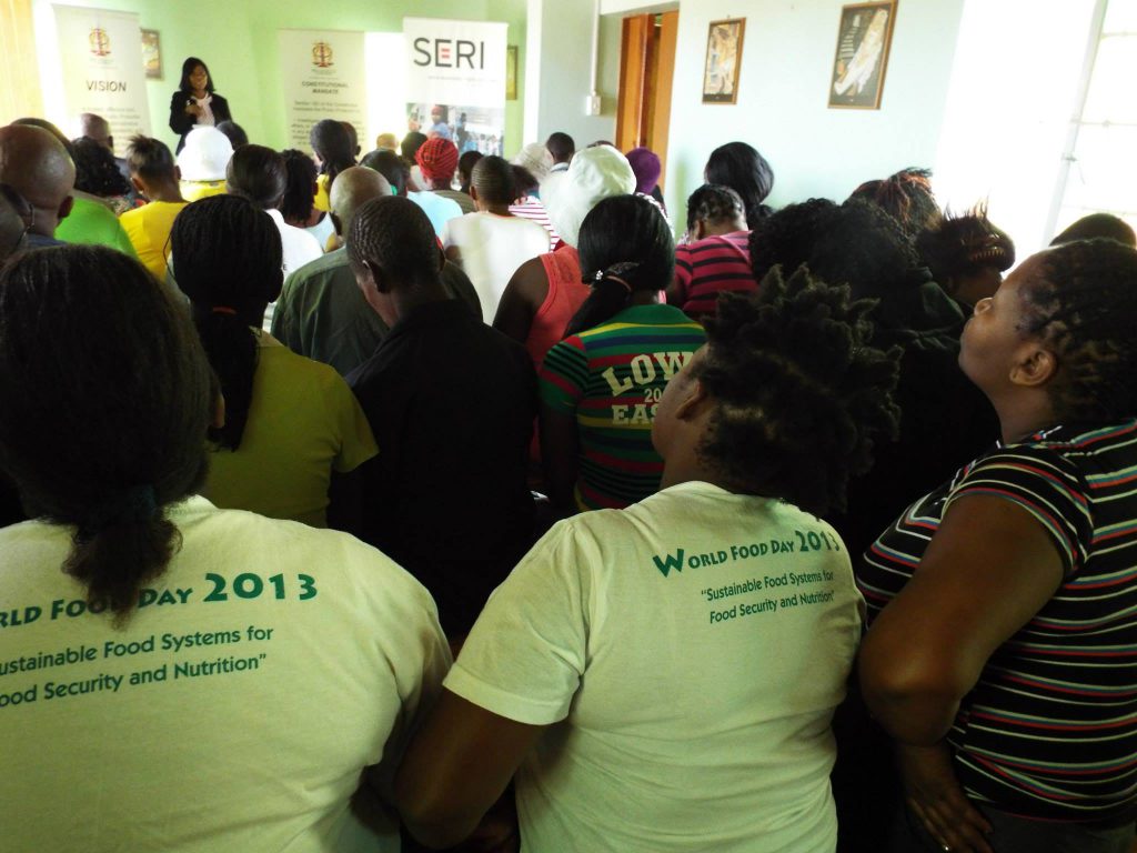 Workshop SERI conducted in Rooigrond, North West with the office of the Public Protector, Thuli Madonsela