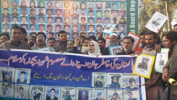 Missing persons protest, Islamabad (courtesy Amina Masood Janjua) 
